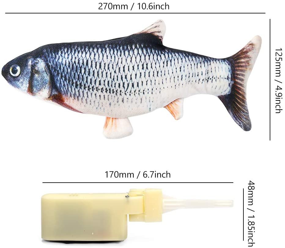 Toy Electric Fish for Cats