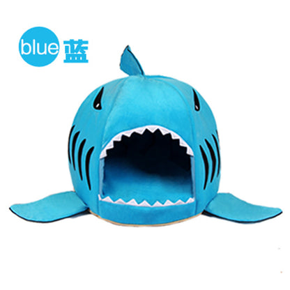 shark-shaped bed for pets