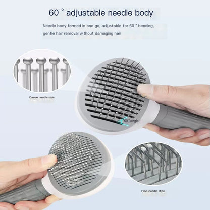 Pet Grooming Brush for Cats and Dogs