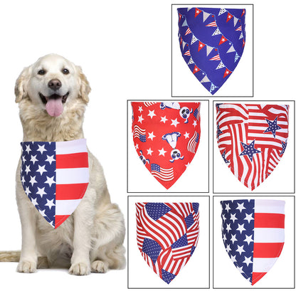 Pet Slobber-American flag