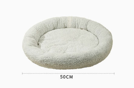 warm and fuzzy cat bed