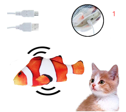 Toy Electric Fish for Cats