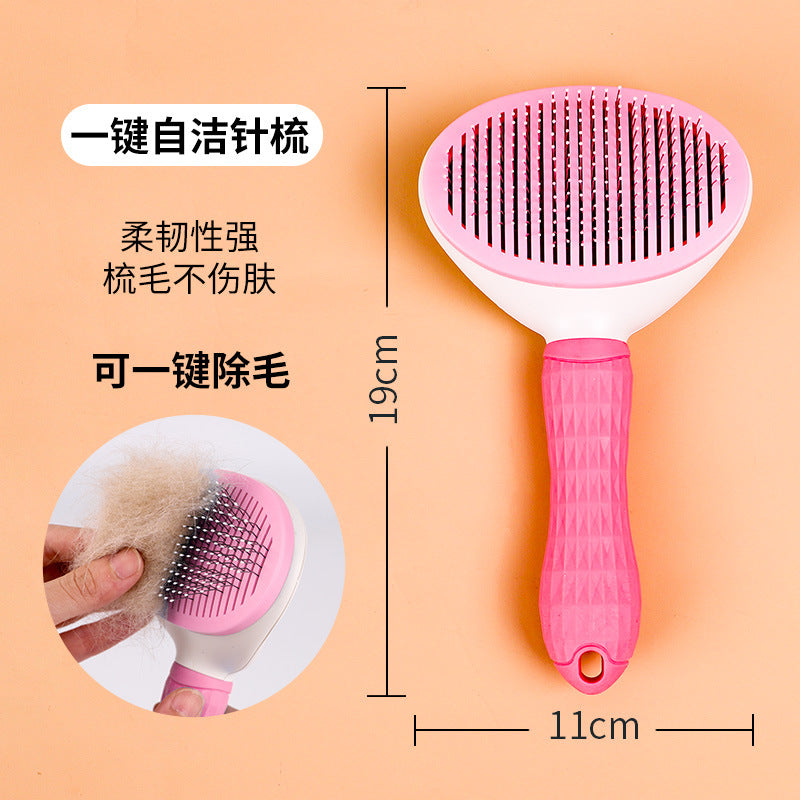Pet Grooming Brush for Cats and Dogs