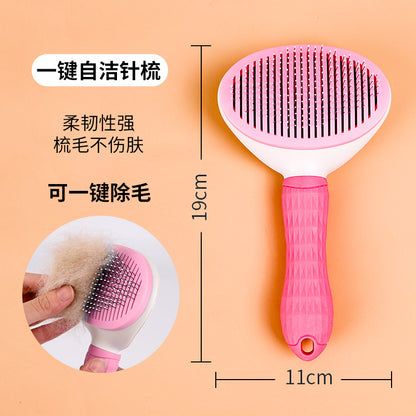 Pet Grooming Brush for Cats and Dogs
