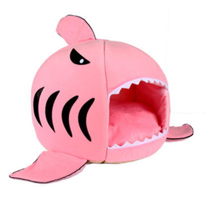 shark-shaped bed for pets