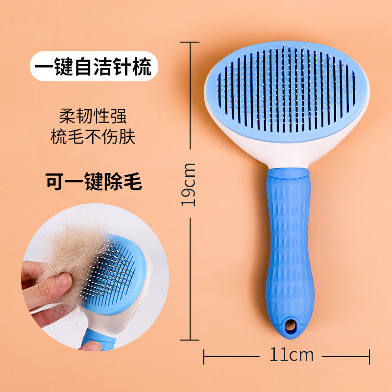 Pet Grooming Brush for Cats and Dogs