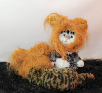 Lion costume  for Cats and Kittens