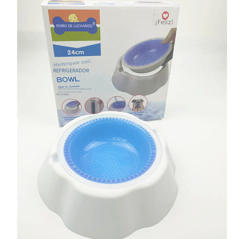 Summer Cooling Pet Bowls