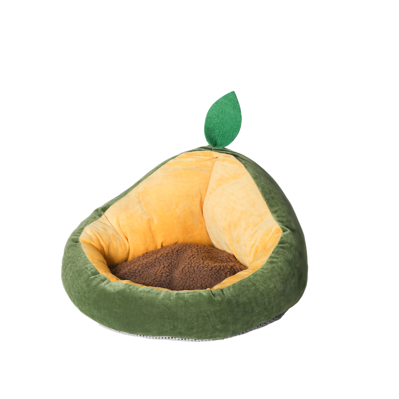 plant-shaped cat bed