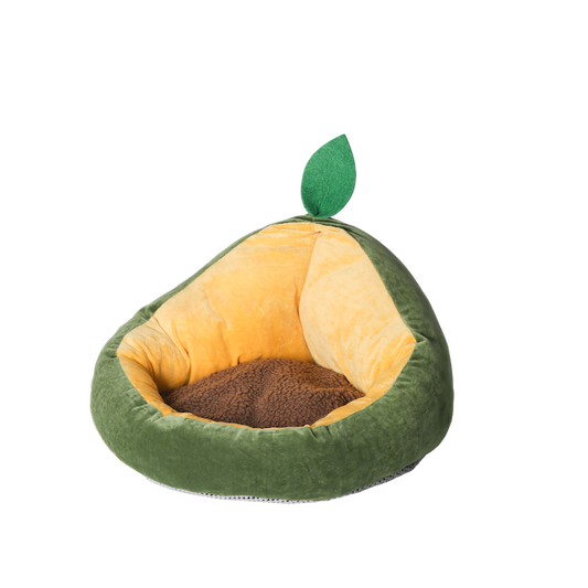 plant-shaped cat bed