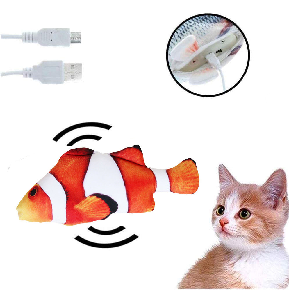 Toy Electric Fish for Cats
