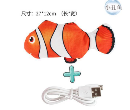 Toy Electric Fish for Cats