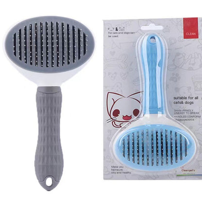 Pet Grooming Brush for Cats and Dogs