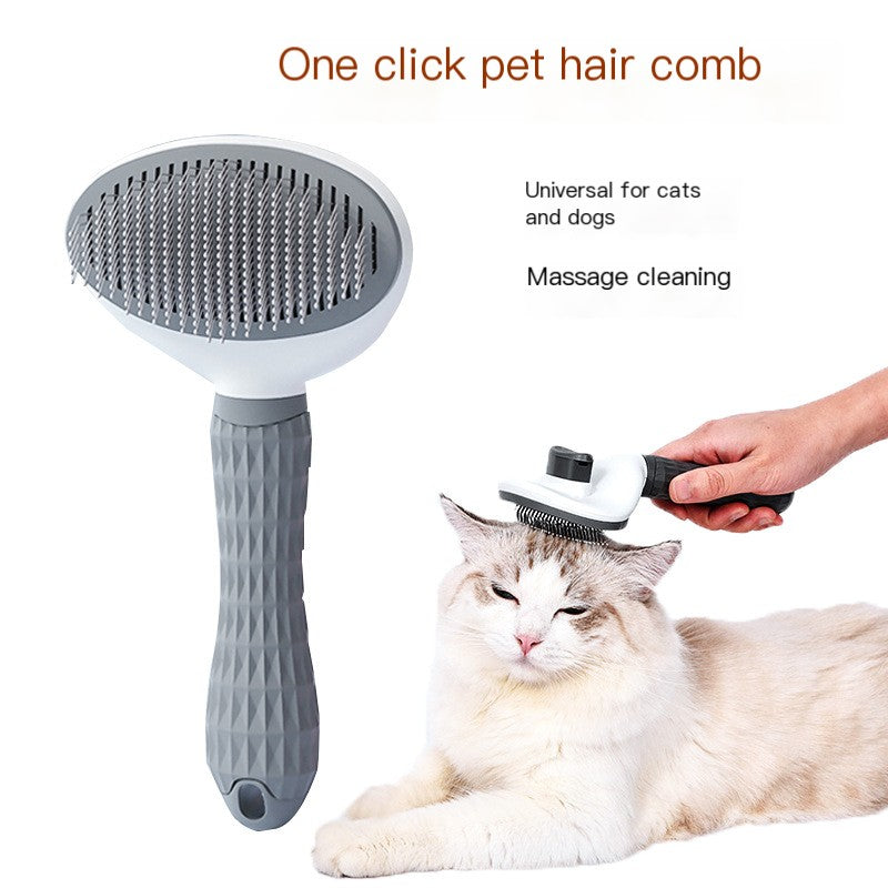 Pet Grooming Brush for Cats and Dogs